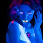 UV Photography with Ruby Astell, Body Painting by Meg's War Paint